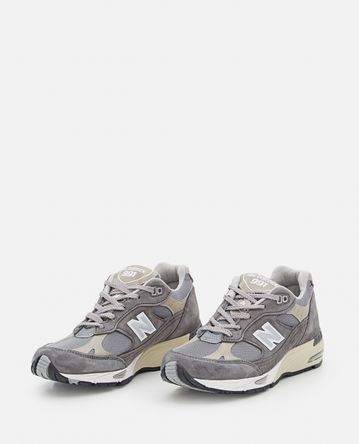 New Balance - 991 MADE IN UK LEATHER SNEAKERS