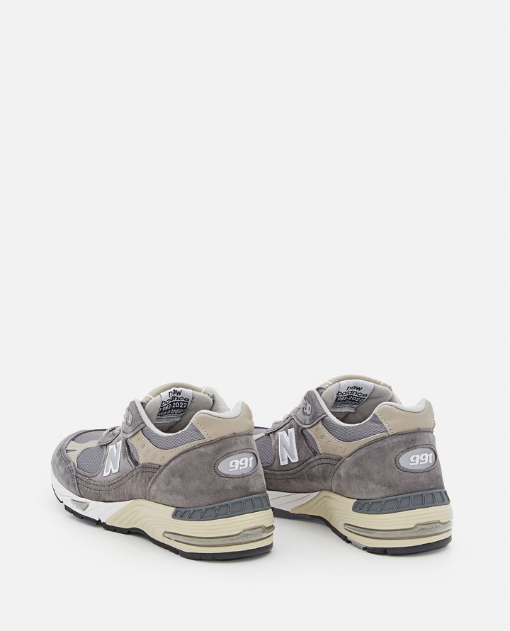 New Balance - 991 MADE IN UK LEATHER SNEAKERS_3