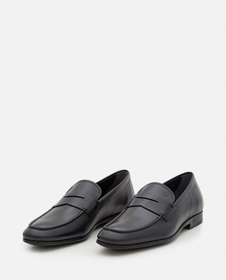 Tod's  ,  Leather Loafers  ,  Black 7
