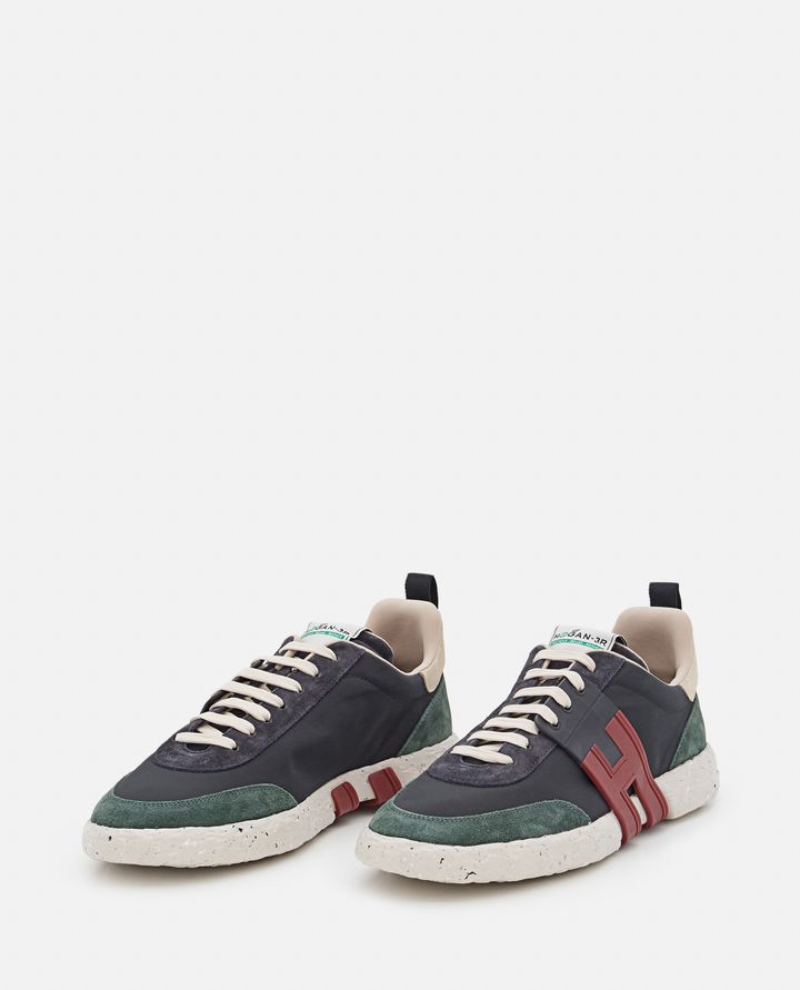 Hogan - LOW-TOP 'HOGAN 3R' RECYCLED LEATHER SNEAKERS_2