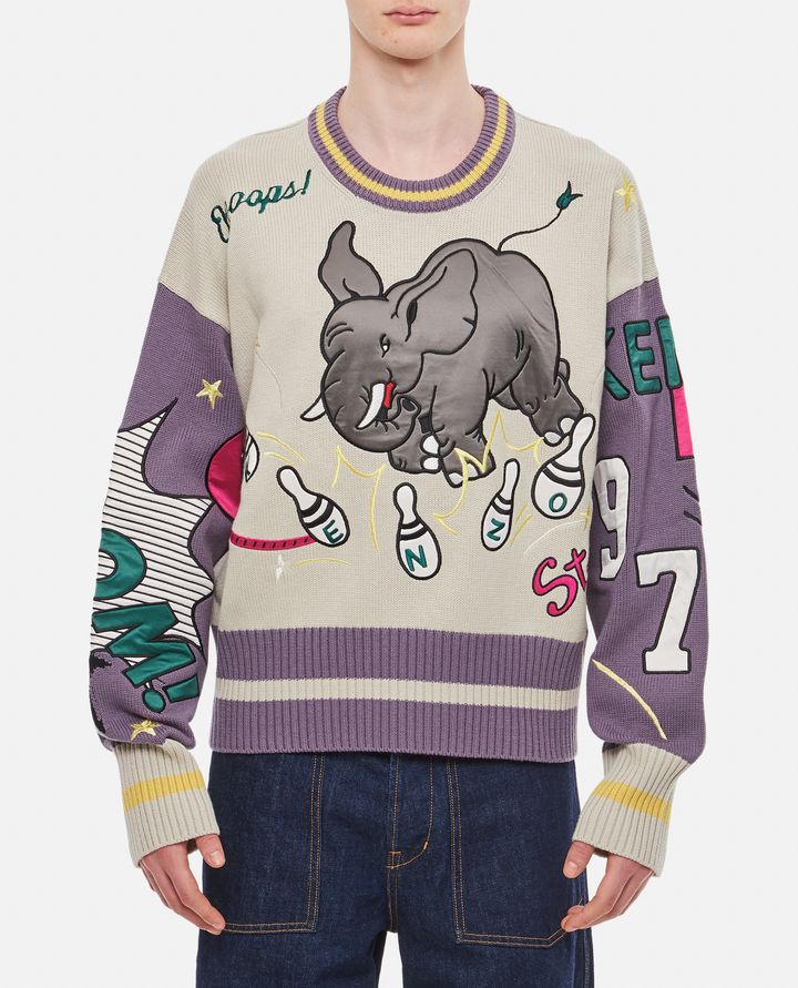 Kenzo - BOWLING ELEPHANT JUMPER_1