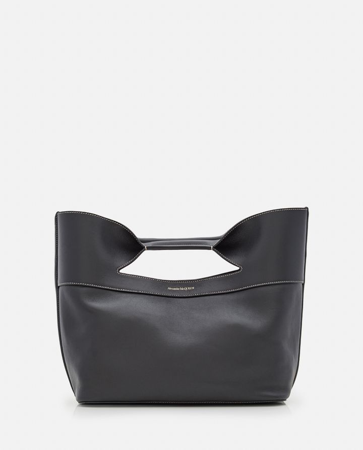 Alexander McQueen - THE BOW SMALL LEATHER TOTE BAG_1