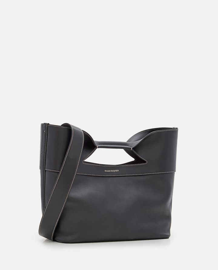 Alexander McQueen - THE BOW SMALL LEATHER TOTE BAG_2