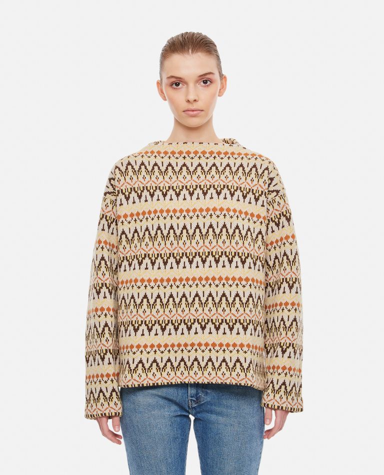 Levi Strauss & Co.  ,  Wool Sweater  ,  Beige S