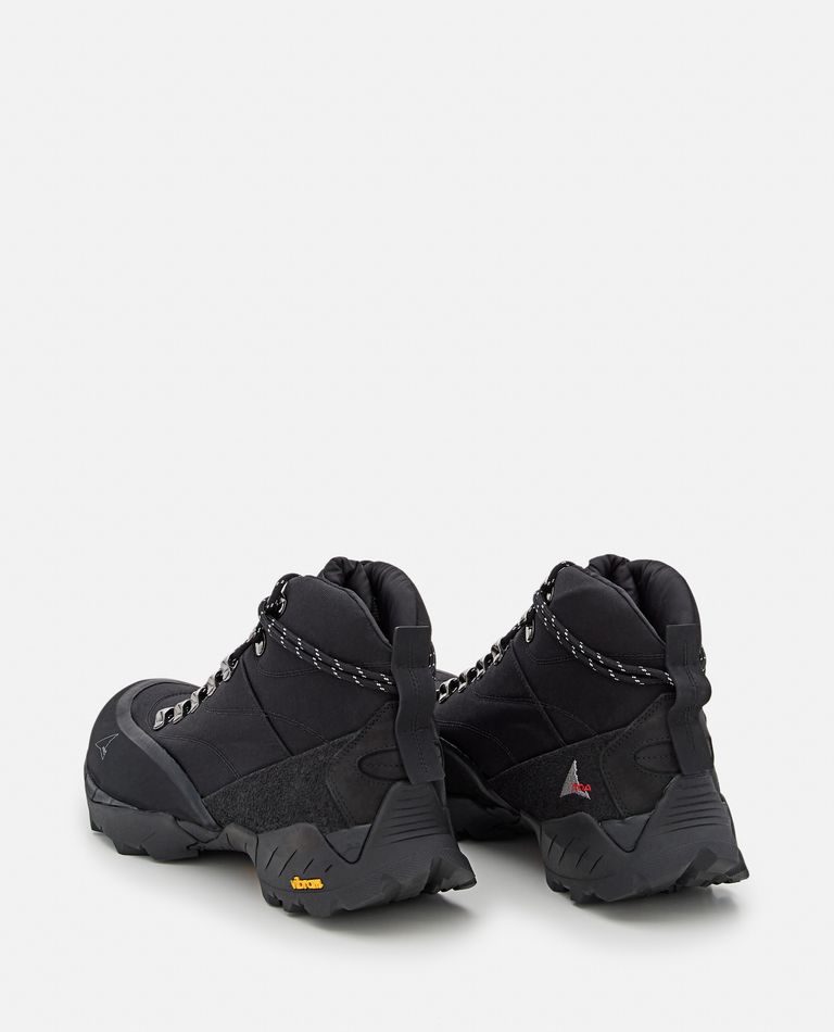 Shop Roa Andreas Strap Sneakers In Black