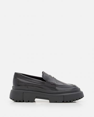 Hogan - CHUNKY LEATHER LOAFERS