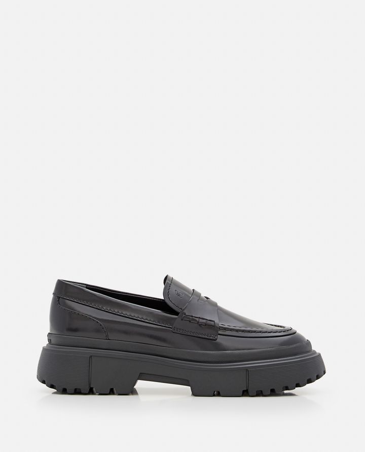 Hogan - CHUNKY LEATHER LOAFERS_1
