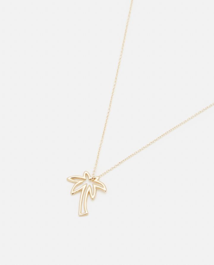 Aliita - 'PALMERA' GOLD PENDANT NECKLACE_2