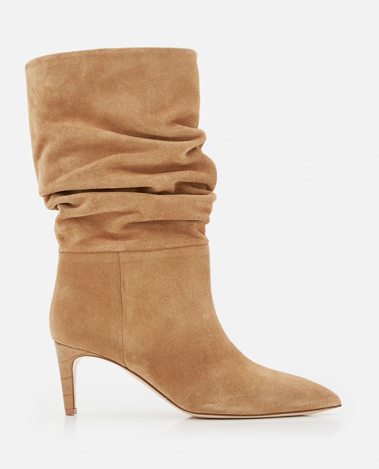 60MM SLOUCHY LEATHER BOOTS for Women - Paris Texas sale | Biffi