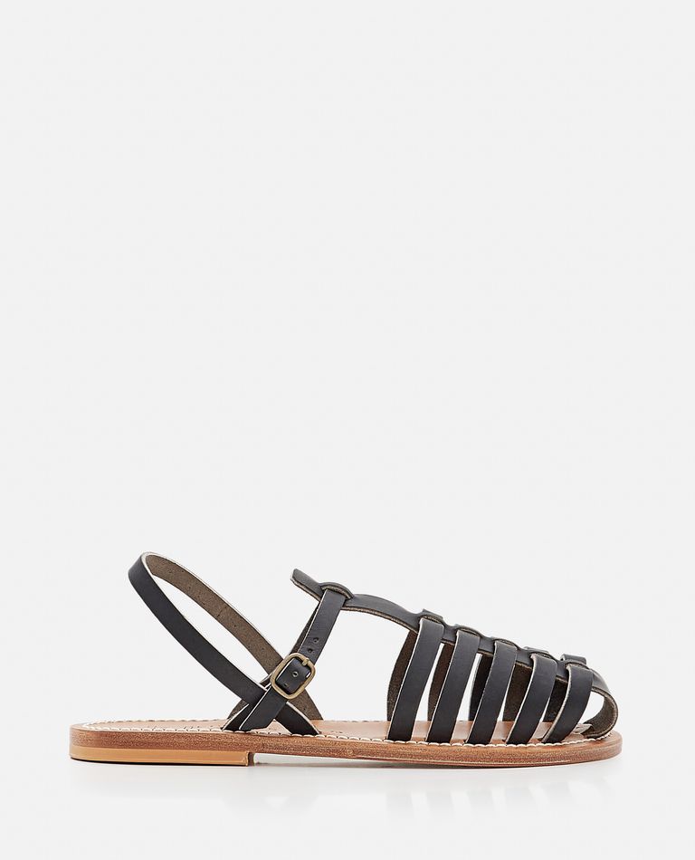K.Jacques  ,  Adrien Leather Sandals  ,  Black 40