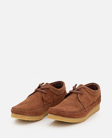 Clarks - WEAVER  SUEDE LACE-UP SHOES