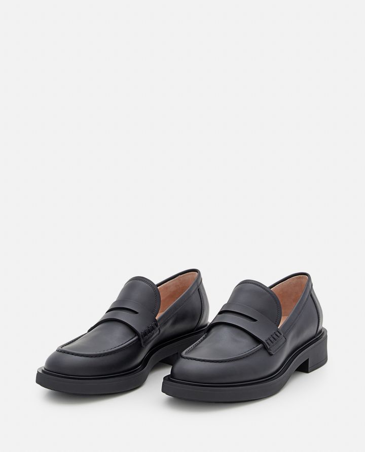 Gianvito Rossi - LEATHER HARRIS LOAFER_2