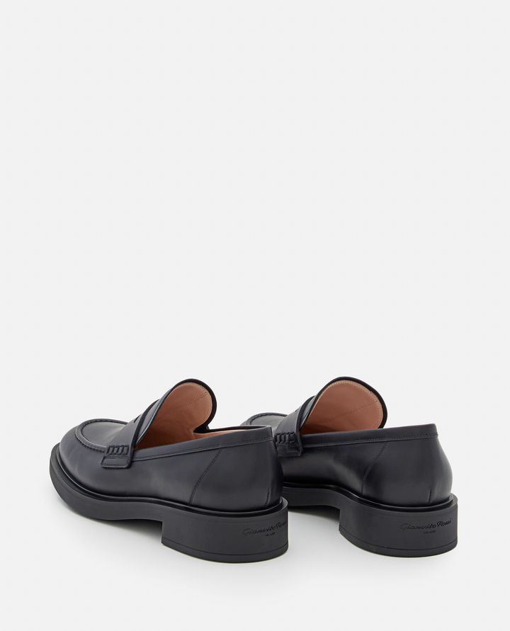 Gianvito Rossi - LEATHER HARRIS LOAFER_3