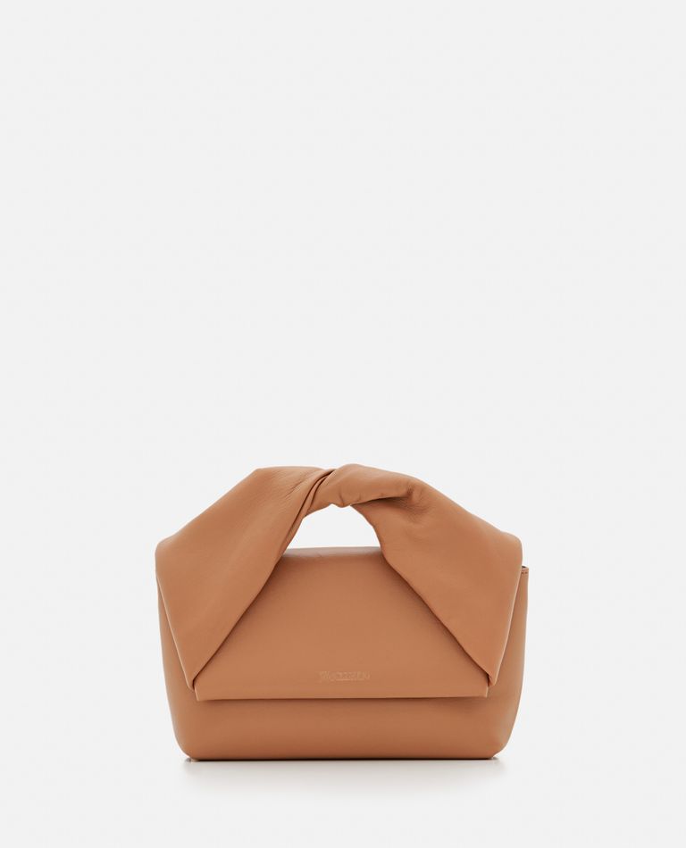 MIDI TWISTER LEATHER SHOULDER BAG for Women - JW Anderson