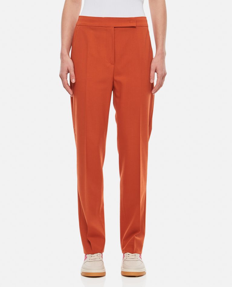 Max Mara  ,  Cerisa Wool Trousers  ,  Orange 46