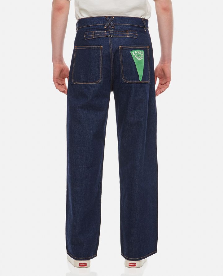 Kenzo - RINSE SAILOR LOOSE JEANS_3