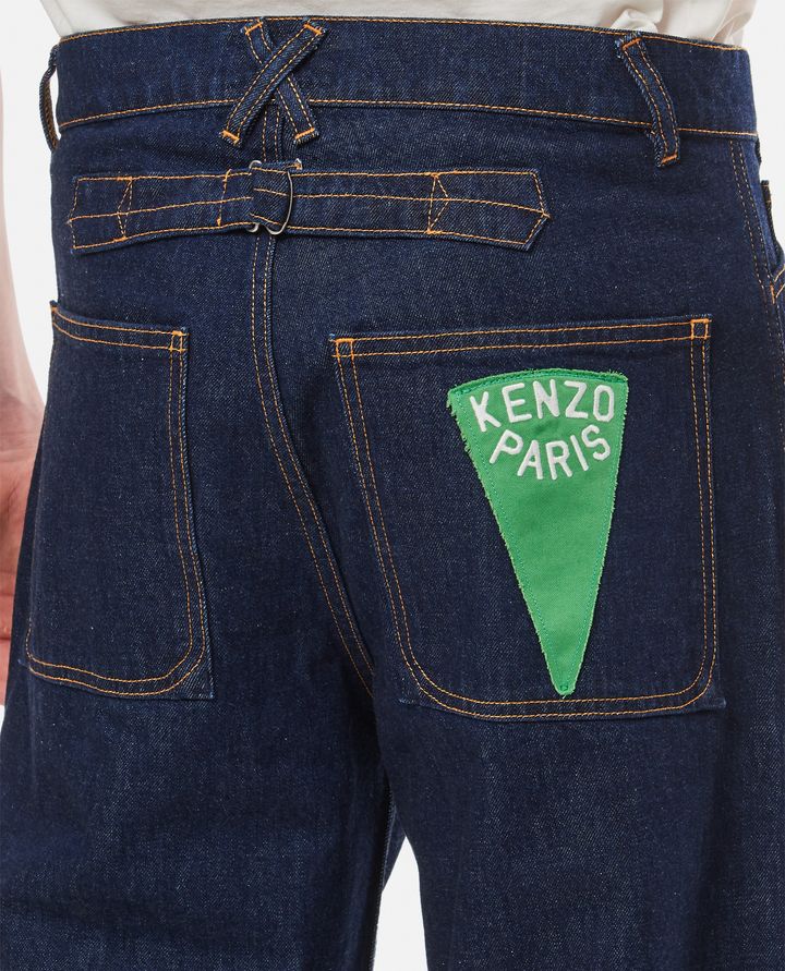 Kenzo - RINSE SAILOR LOOSE JEANS_4
