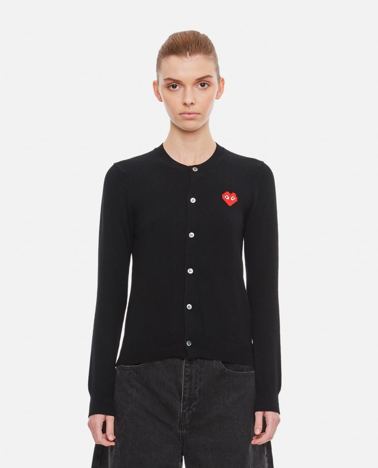 Comme des garcons hot sale play women's cardigan