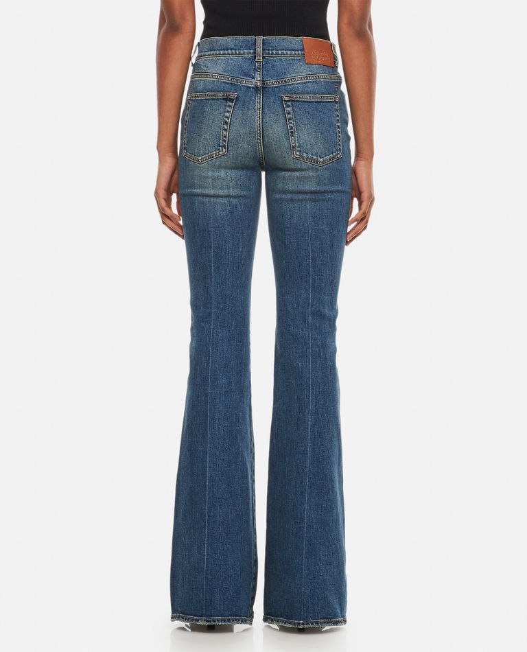 Flare leg stretch on sale jeans