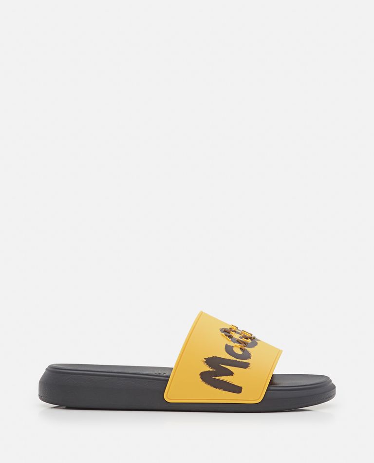 Alexander McQueen  ,  Rubber Slide  ,  Yellow 41