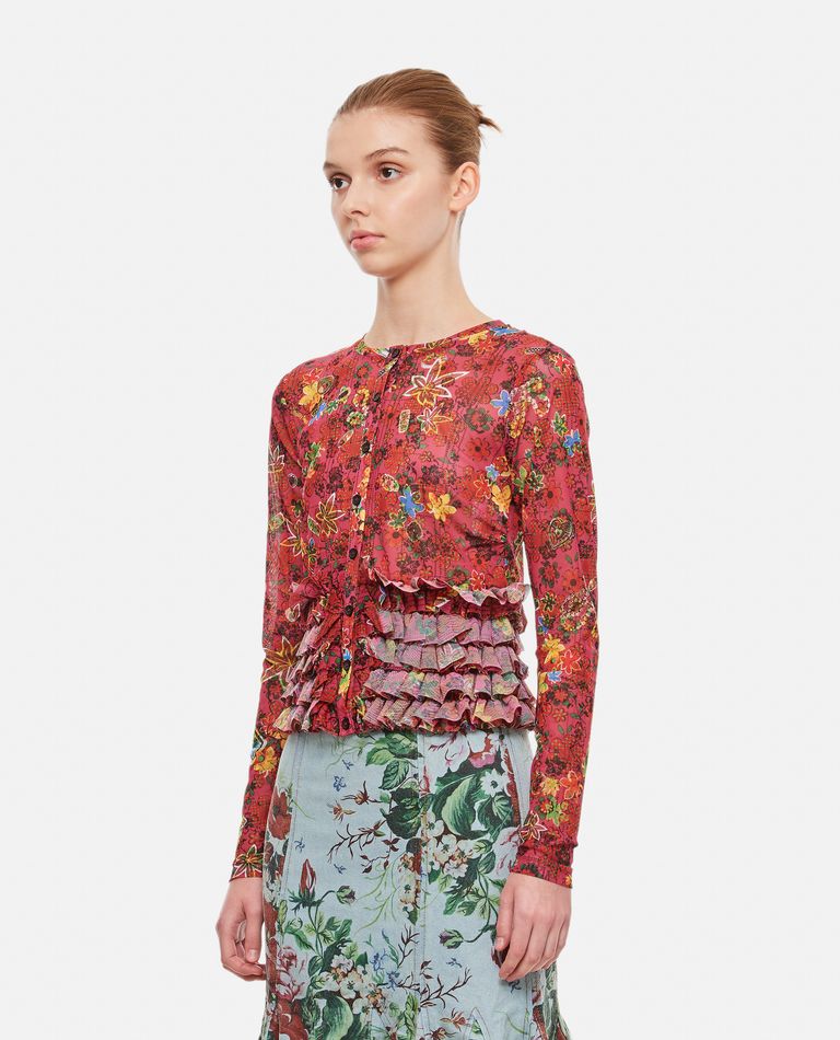【Molly Goddard】 ♡&FLOWER インターシャ ニット Molly Goddard Pink Caspar Minidress Molly Goddard
