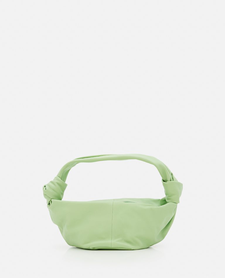 Bottega Veneta  ,  Double Knot Mini Leather Bag  ,  Green TU