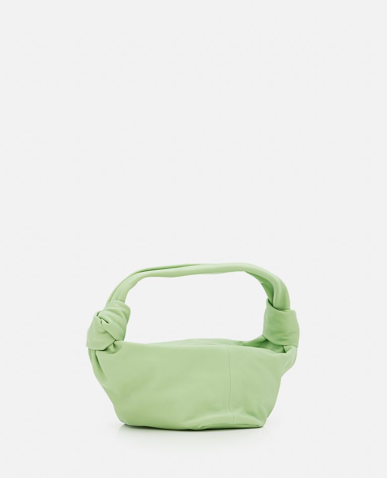 Bottega Veneta  ,  Double Knot Mini Leather Bag  ,  Green TU