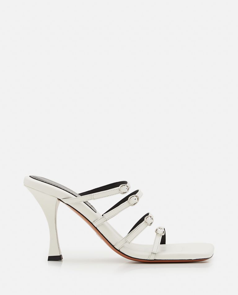 Proenza Schouler  ,  95mm Leather Sandals  ,  White 37