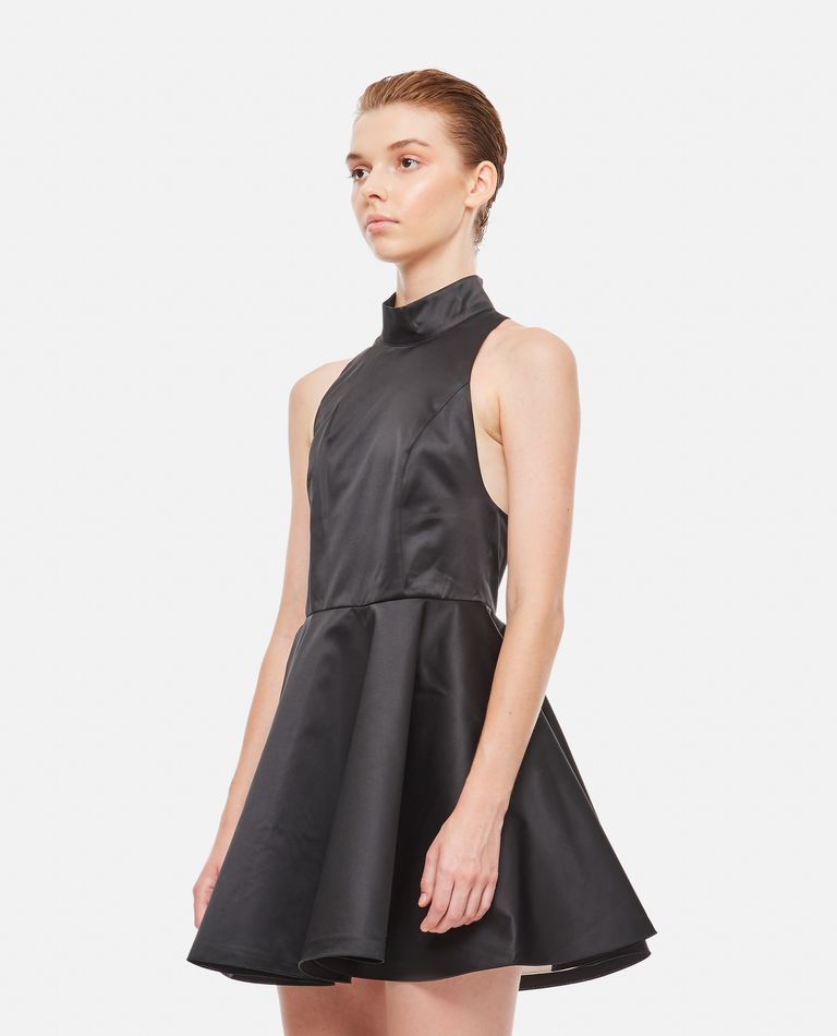 Shop Rotate Birger Christensen Cora Mini Dress In Black