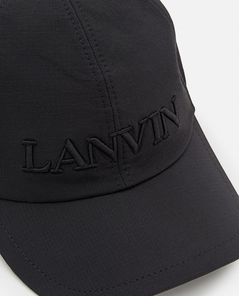 Lanvin Baseball Hat In Black