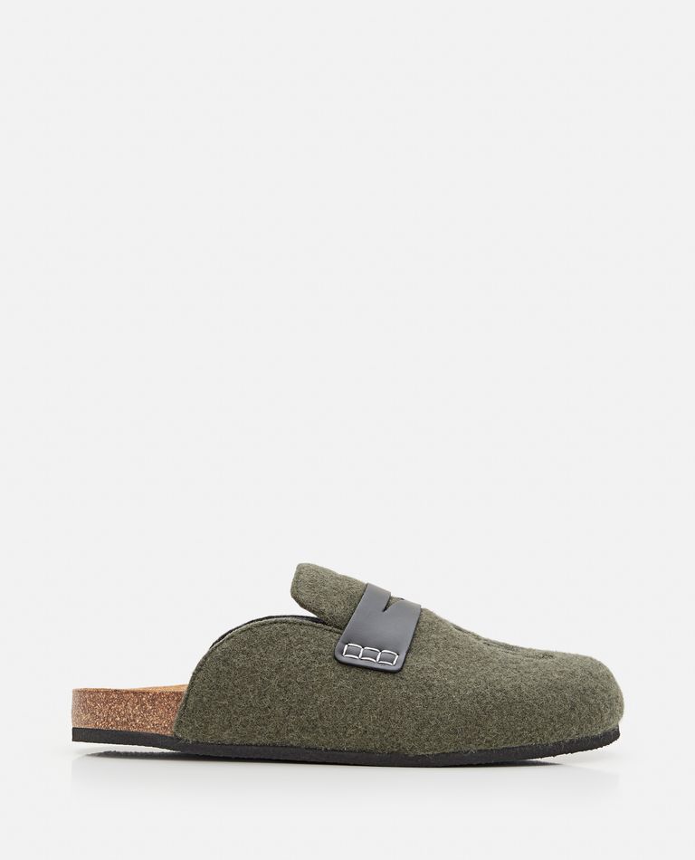 JW Anderson  ,  Anchor Flat Mules  ,  Green 43