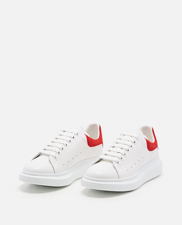Alexander McQueen  ,  Larry' Oversize Leather Sneaker  ,  White 41