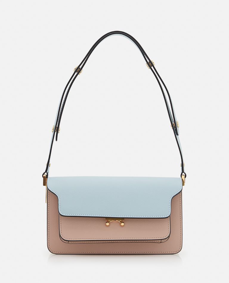 Marni trunk cheap leather shoulder bag