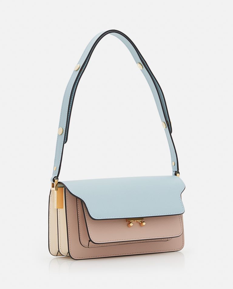 TRUNK LEATHER SHOULDER BAG for Women - Marni sale | Biffi