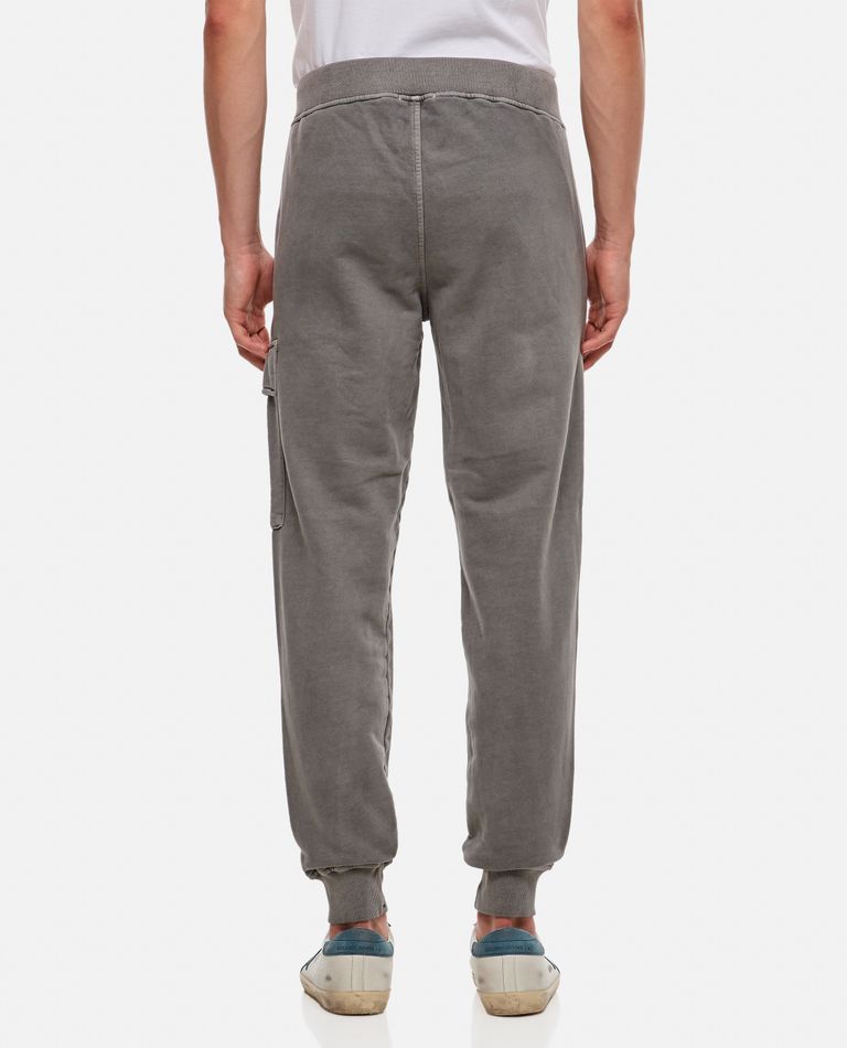 Shop C.p. Company Cotton Sweatpants In Grey