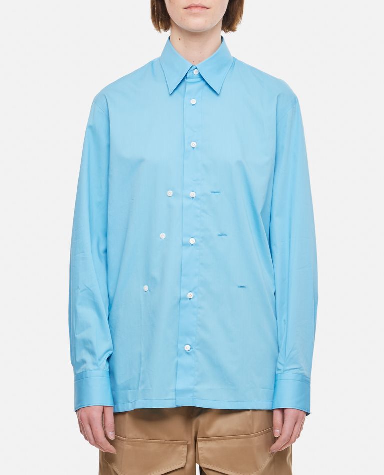 SETCHU BLUE ORIGAMI SHIRT