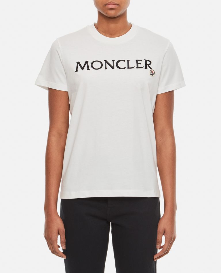 Moncler  ,  Cotton T-shirt  ,  White XS