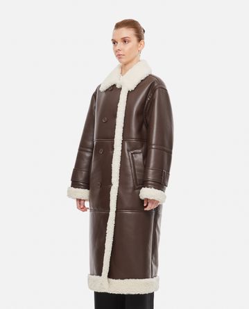 Stand Studio - CAPPOTTO HAYLEY IN FINTO SHEARLING