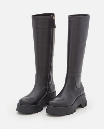 Gianvito Rossi - KNEE-HIGH LEATHER BOOTS