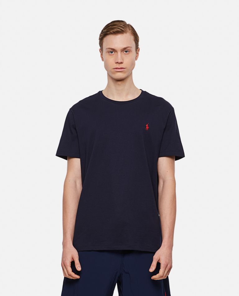 Shop Polo Ralph Lauren Short Sleeve-t-shirt In Black