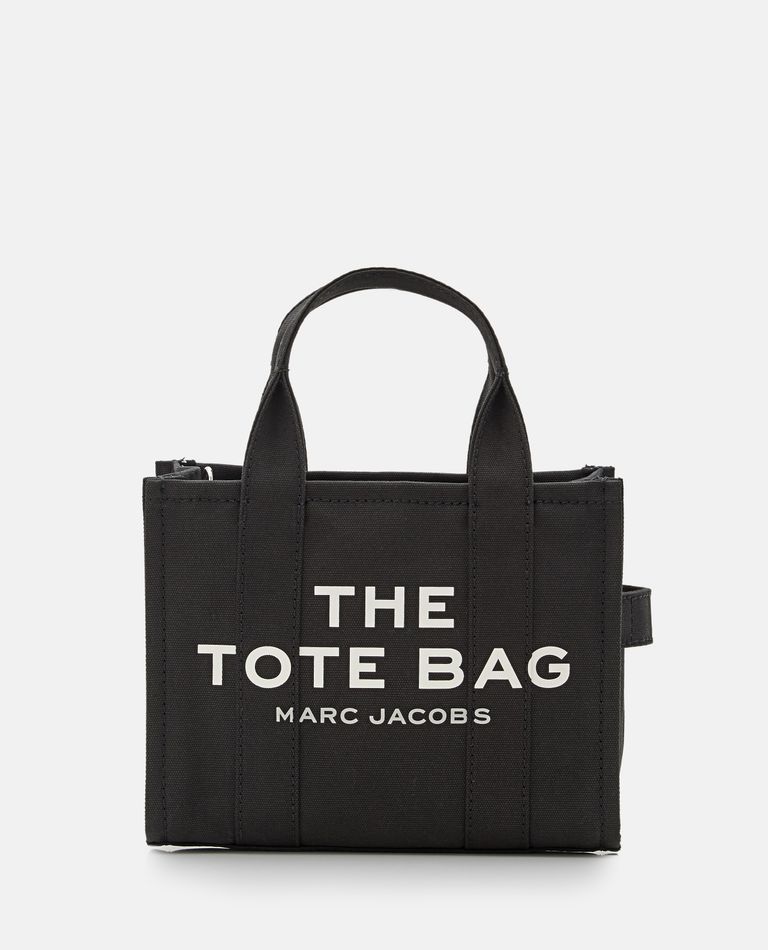 Shop Marc Jacobs The Small Canvas Tote Bag In Black
