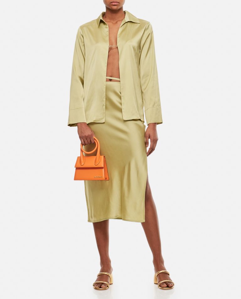 LA JUPE NOTTE SATIN MIDI SKIRT for Women - Jacquemus sale