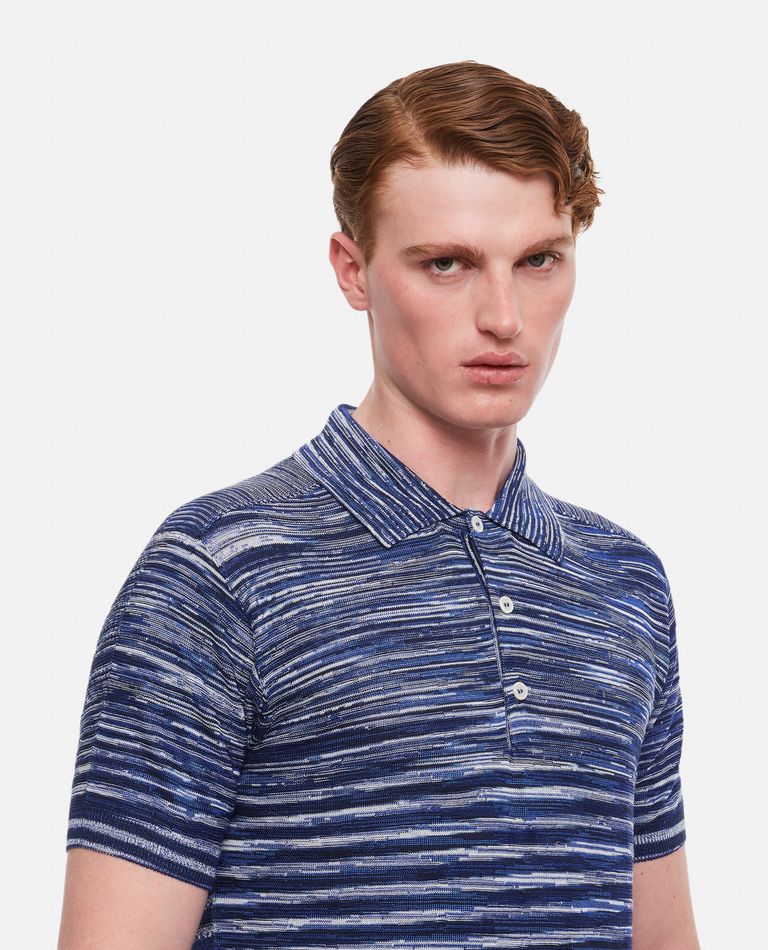 Tシャツ・カットソー MISSONI Polo COTTON MULTICOLOURED POLO SHIRT for Men - Missoni sale | Biffi