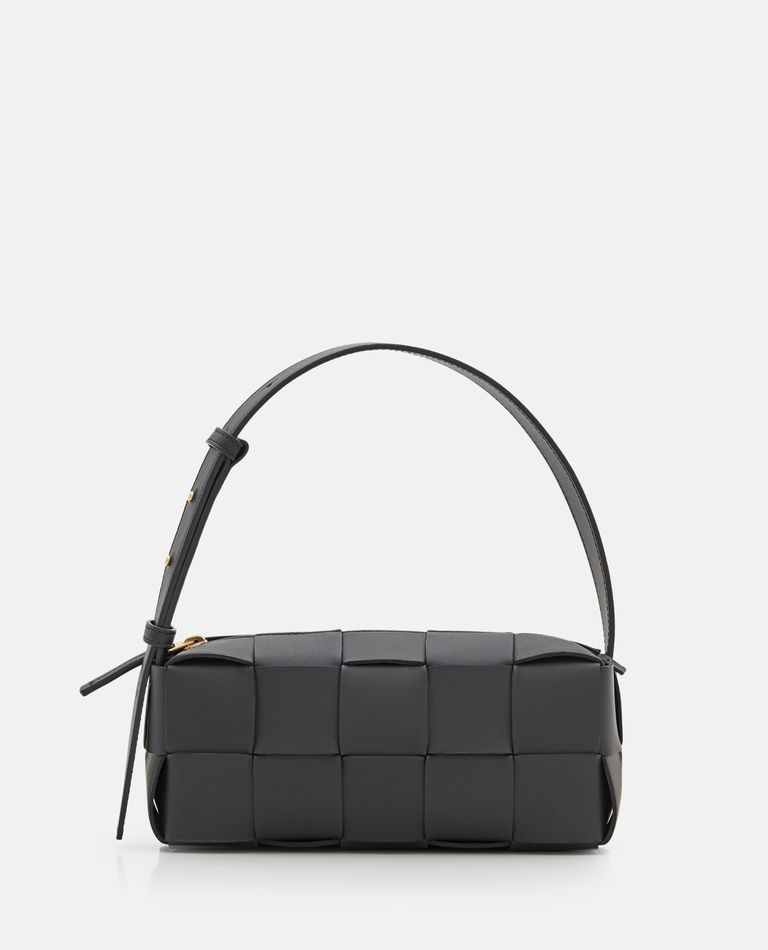 SMALL BRICK CASSETTE LEATHER SHOULDER BAG for Women