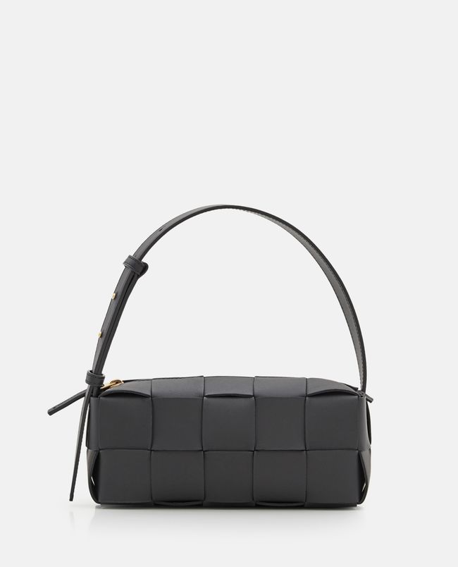 SMALL BRICK CASSETTE LEATHER SHOULDER BAG for Women - Bottega  
