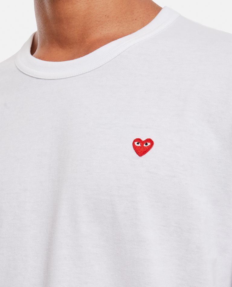 Comme Des GarÃ§ons Play  ,  Long Sleeve Tshirt  ,  White S