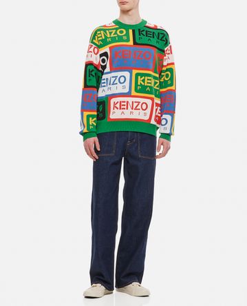 Kenzo - MAGLIONE CON ETICHETTA KENZO
