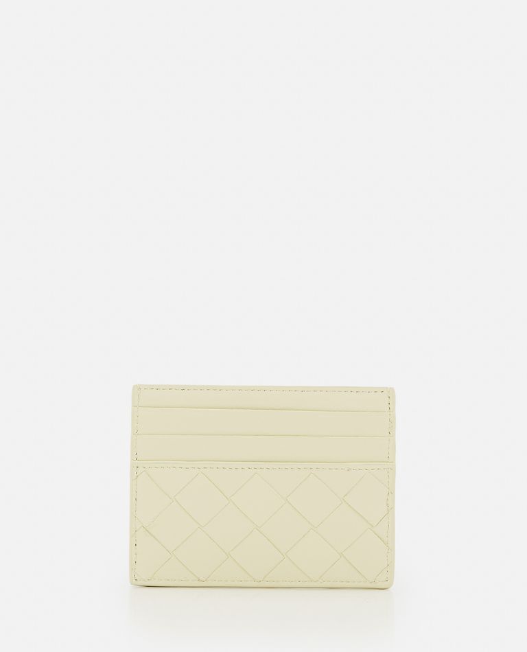 Bottega Veneta  ,  Leather Card-holder  ,  Yellow TU