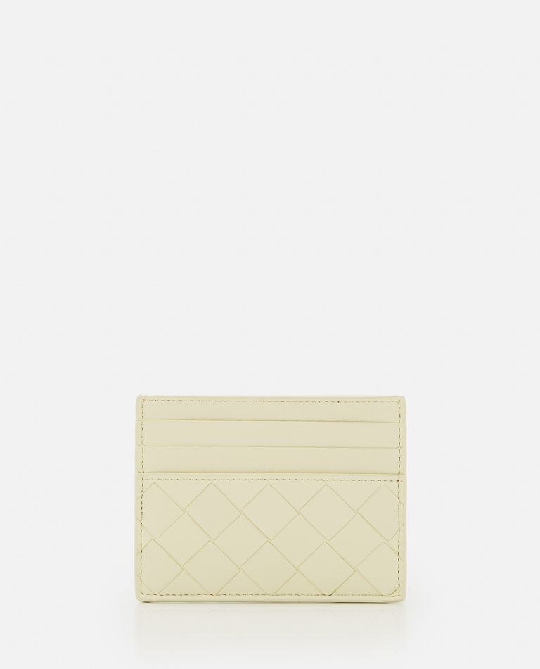 Bottega Veneta  ,  Leather Card-holder  ,  Yellow TU