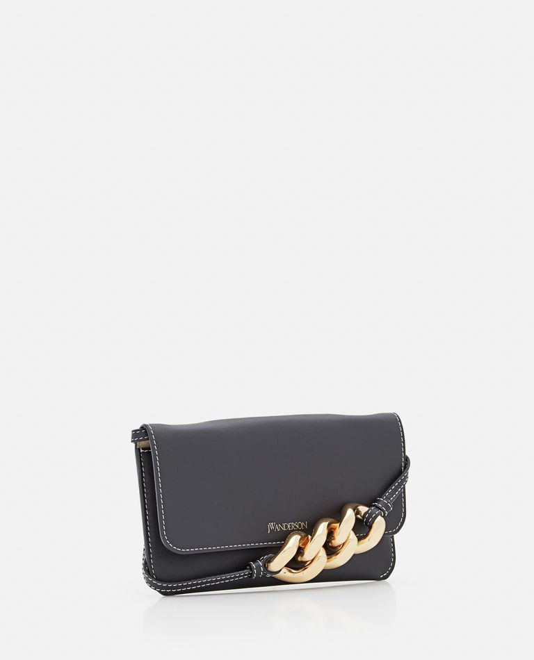 JW Anderson  ,  Nappa Leather Telephone Pouch  ,  Black TU